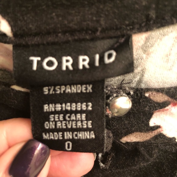 Torrid babydoll top, size 0 - Picture 4 of 4